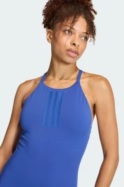 Bañador De Cuello Alto Y Tirantes De Doble Ajuste Peachsoft 3 Stripes adidas