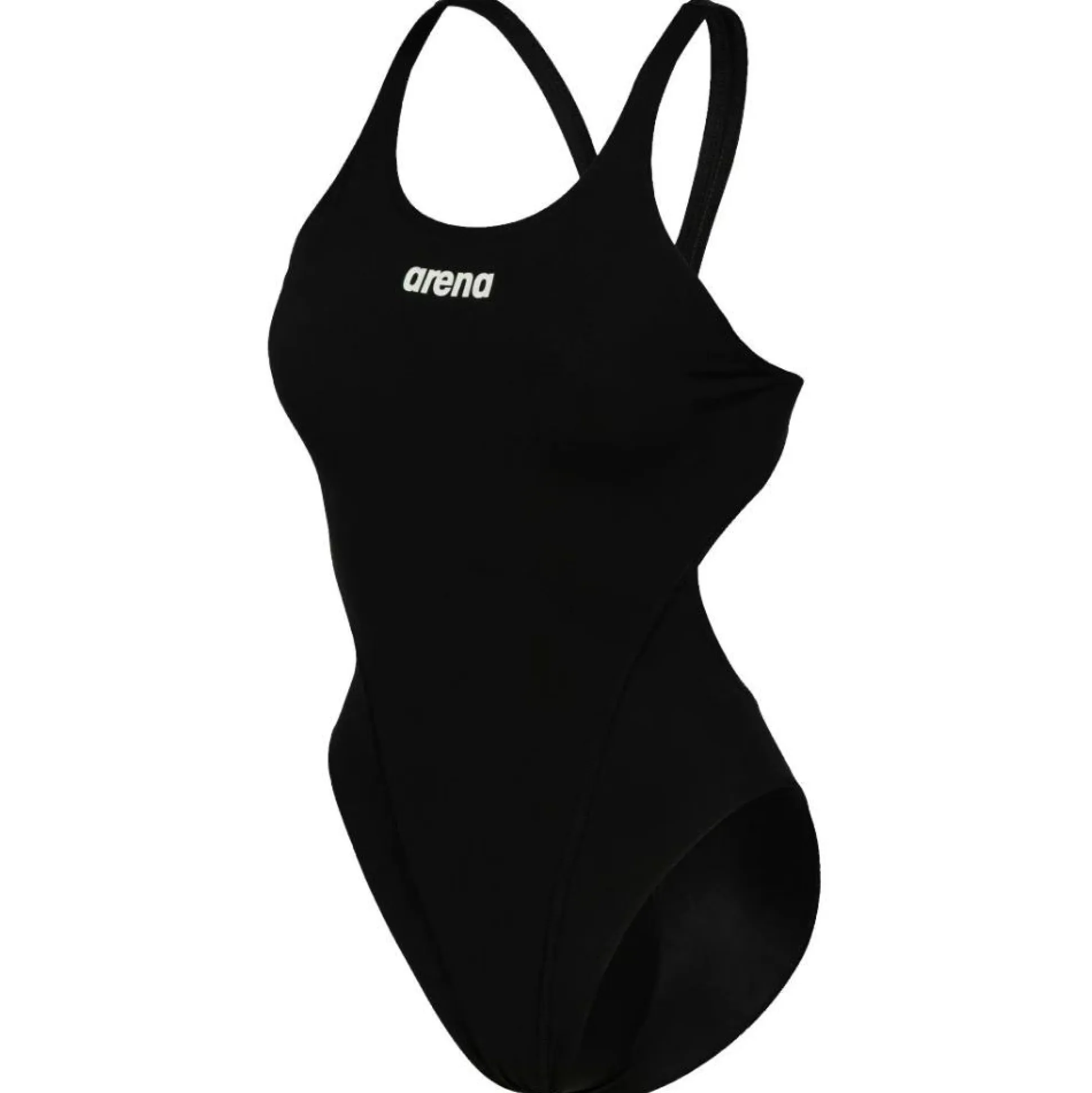 Bañador De Natación Team Swim Tech Solid Black/white Arena