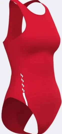 Bañador De Una Pieza Joma Shark III Mujer Rojo