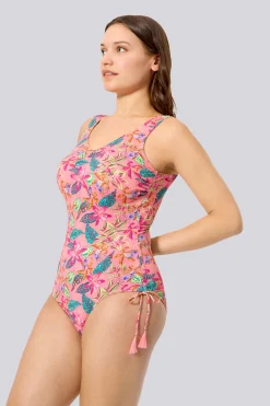 Bañador Moldeador Ysabel Mora Estampado Tropical Copa C