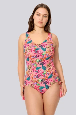 Bañador Moldeador Ysabel Mora Estampado Tropical Copa C