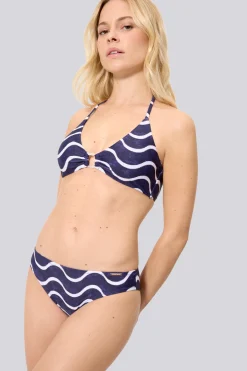 Braga Bikini Ysabel Mora Estampado Ondas