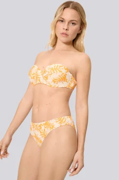 Braga Bikini Ysabel Mora Hojas Micropiqué