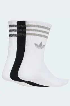 Calcetines Clásicos Con Purpurina 3 Stripes (3 Pares) adidas