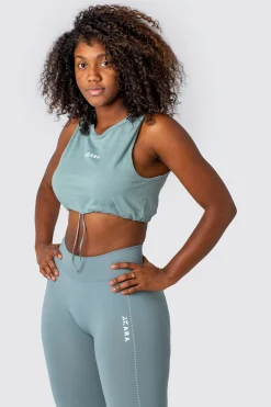 Camiseta De Mujer Crop Top-slim Akara
