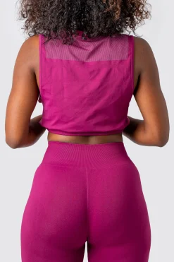 Camiseta De Mujer Crop Top-slim Akara