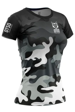 Camiseta Manga Corta Camo Grey