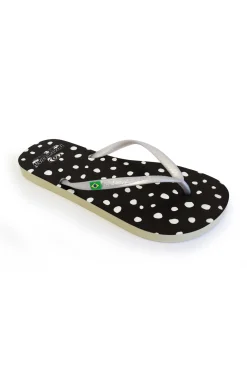 Chanclas De Playa Brasileras,printed Topos ,hecho En Brazil