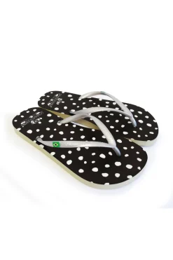 Chanclas De Playa Brasileras,printed Topos ,hecho En Brazil