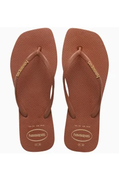 Chanclas Mujer Havaianas Hav. Square Logo Pop Up Ss26