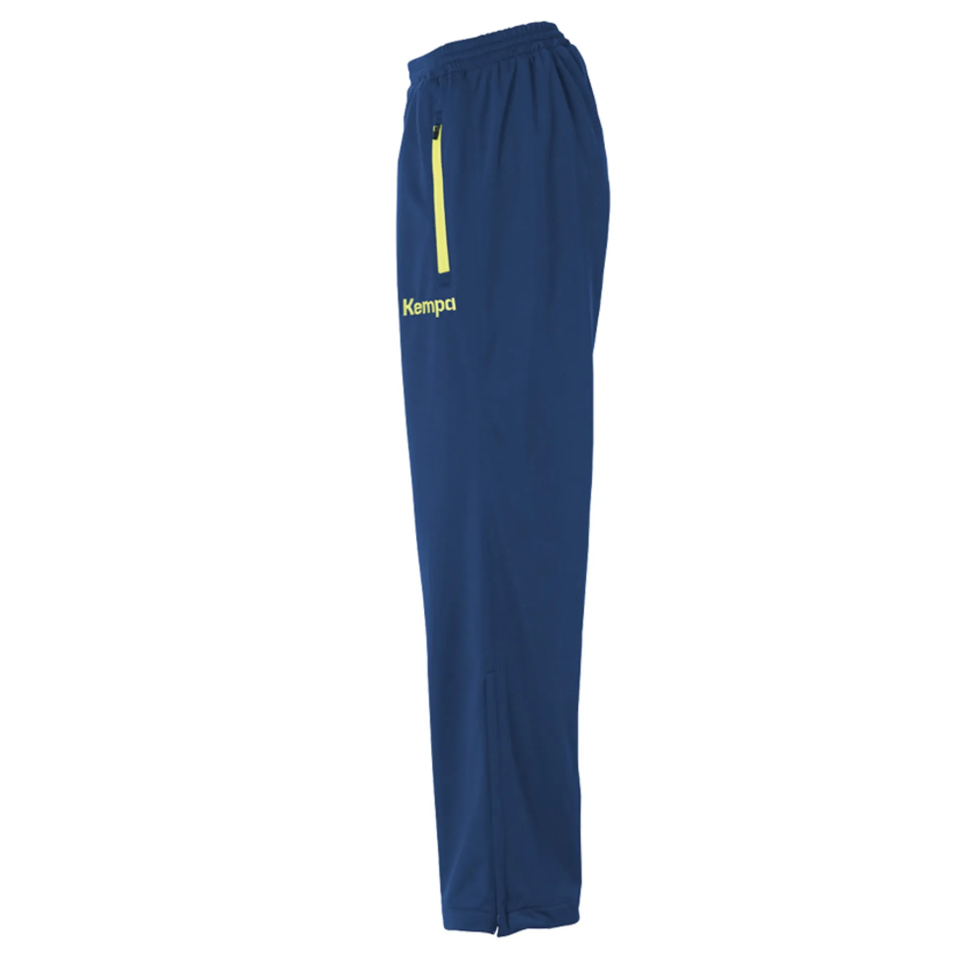 Curve Pantalón Classic De Mujer Azul Deep/amarillo Fluor Kempa