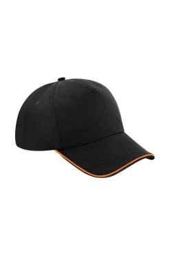 Gorra De Cinco Paneles Con Ribete Beechfield Authentic