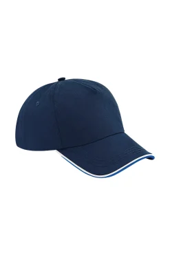 Gorra De Cinco Paneles Con Ribete Beechfield Authentic