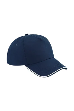 Gorra De Cinco Paneles Con Ribete Beechfield Authentic