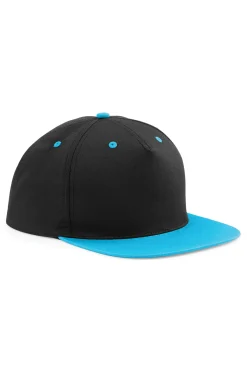 Gorra / Visera 2 Colores 5 Paneles Beechfield Snapback (paquete De 2)