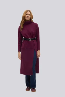 Jersey Ysabel Mora Maxi Con Abertura