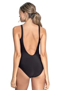 Leonisa Bañador Reductor Con Transparencias En Tul - 19a054m
