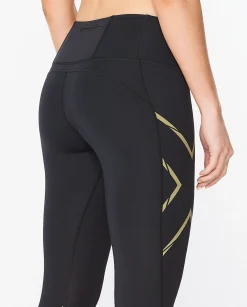 Mallas De Compresión 2xu De Tiro Medio Light Speed