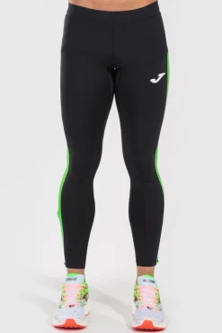 Mallas Largas Joma Elite VII Negro Verde Flúor