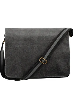 Mochila Bandolera De Tela Modelo Vintage (14 Litros) Quadra