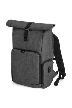 Mochila De Solapa Enrollable Qtech Charge Quadra