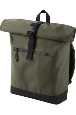 Mochila Modelo Rolltop (12litros) (paquete De 2) Bagbase