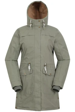 Parka Impermeable De Forro De Borreguito Mountain Warehouse Acorn