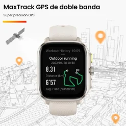 Reloj Amazfit Cheetah Square Blanco 1,75