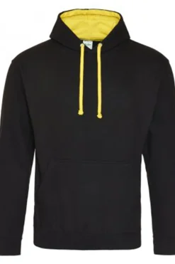 Sudadera Con Capucha Modelo Varsity Awdis