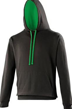 Sudadera Con Capucha Modelo Varsity Awdis