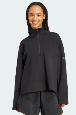 Sudadera Con Cremallera Hasta El Pecho Soft Lux adidas