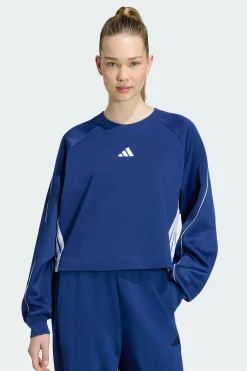 Sudadera De Cuello Redondo Stadium 3 Stripes adidas