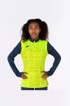 Sudadera Joma Elite VIII Marino Amarillo Flúor