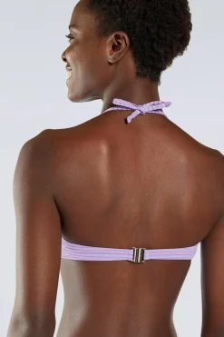 Top Bikini Bandeau Silver