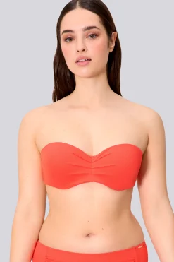 Top Bikini Bandeau Ysabel Mora Micropiqué Copa C
