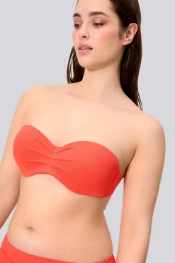 Top Bikini Bandeau Ysabel Mora Micropiqué Copa C