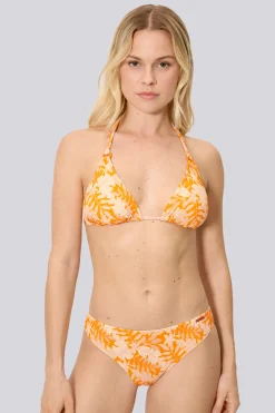 Top Bikini Triángulo Ysabel Mora Hojas Micropiqué Copa B