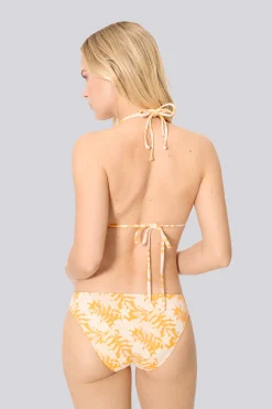 Top Bikini Triángulo Ysabel Mora Hojas Micropiqué Copa B