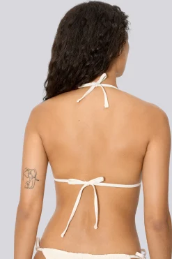 Top Bikini Triángulo Ysabel Mora Tejido Calado