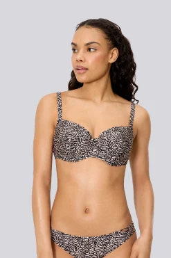 Top Bikini Ysabel Mora Estampado Brillo