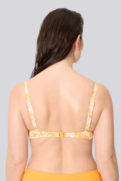 Top Bikini Ysabel Mora Hojas Micropiqué