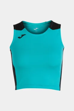 Top Joma Record II Turquesa Negro