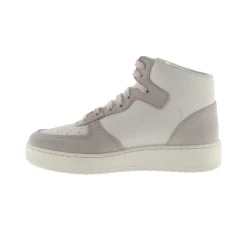 Zapatillas Abotinadas De Efecto Piel Victoria Madrid Con Piezas Serraje Y Logo Metalizado 1258223