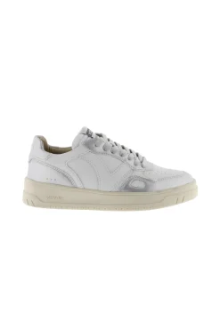 Zapatillas De Efecto Piel Victoria Seúl Con Piezas Metalizadas En Contraste 1257102