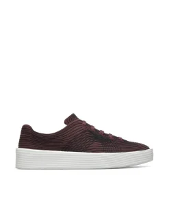 Zapatillas De Lona Camper Con Suela En Contaste