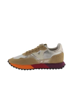 Zapatillas De Nylon Metal Victoria Nova Con Piezas De Serraje Y Suela Tricolor