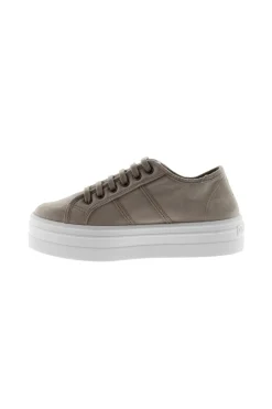Zapatillas De Plataforma De Lona Tintada Victoria Barcelona