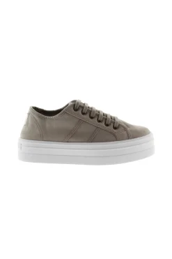 Zapatillas De Plataforma De Lona Tintada Victoria Barcelona