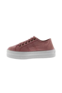 Zapatillas De Plataforma De Lona Tintada Victoria Barcelona