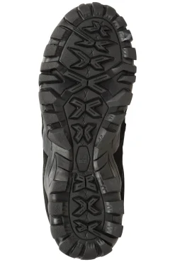 Zapatillas De Senderismo De Ante Con Cordones Mountain Warehouse Belfour
